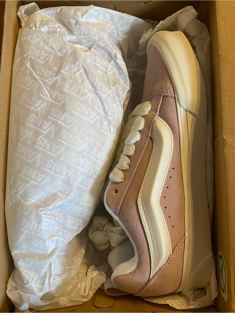 Vans Knu Skool Sepia Rose Women’s 8 Men’s 6.5 NEW IN BOX - Picture 3 of 4